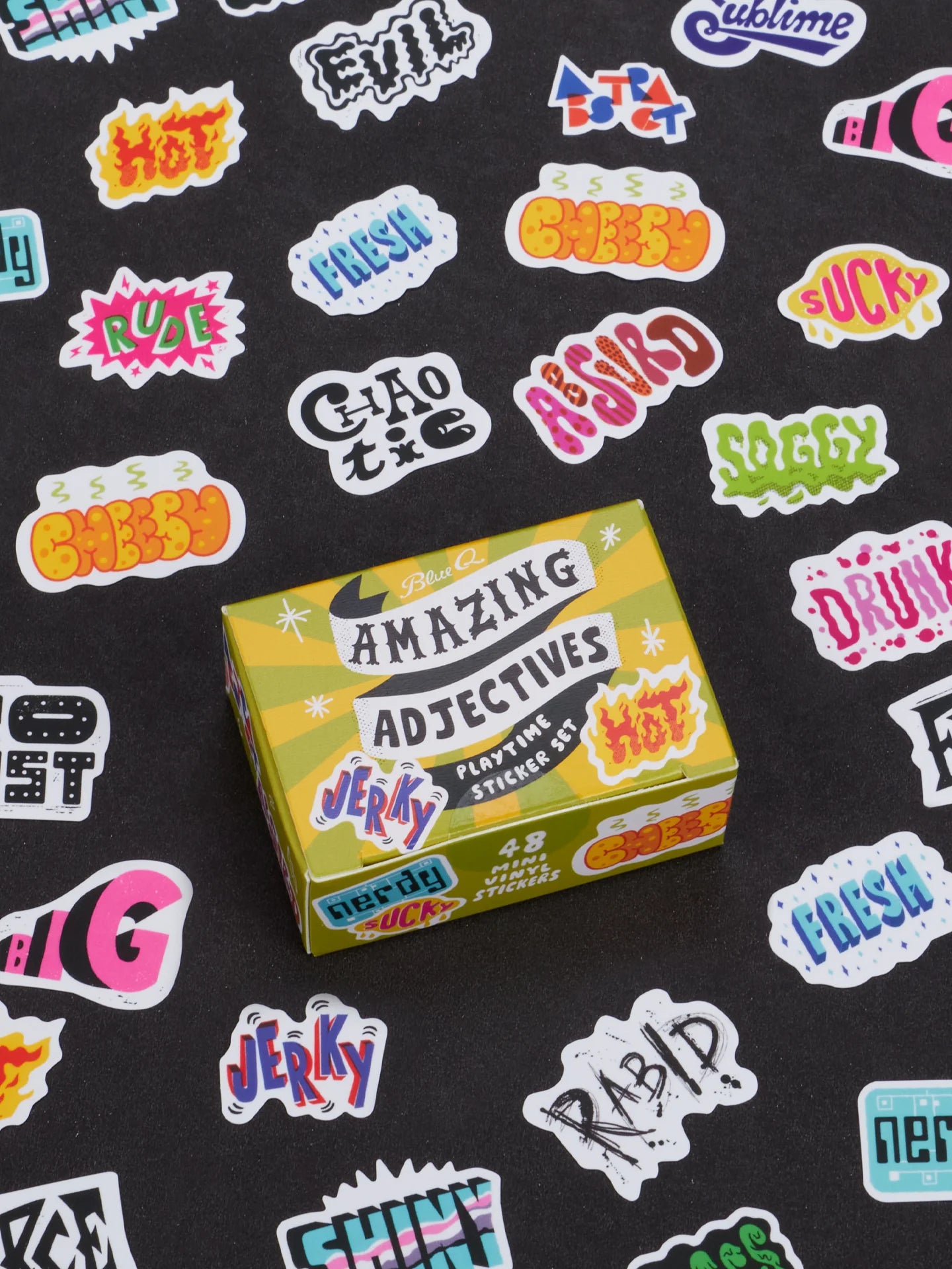 BLUQ Amazing Adjectives Playtime Sticker Set
