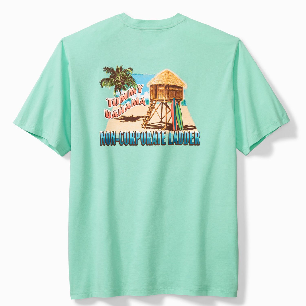 Tommy Bahama Non-Corporate Ladder T-Shirt โ Bird in Hand