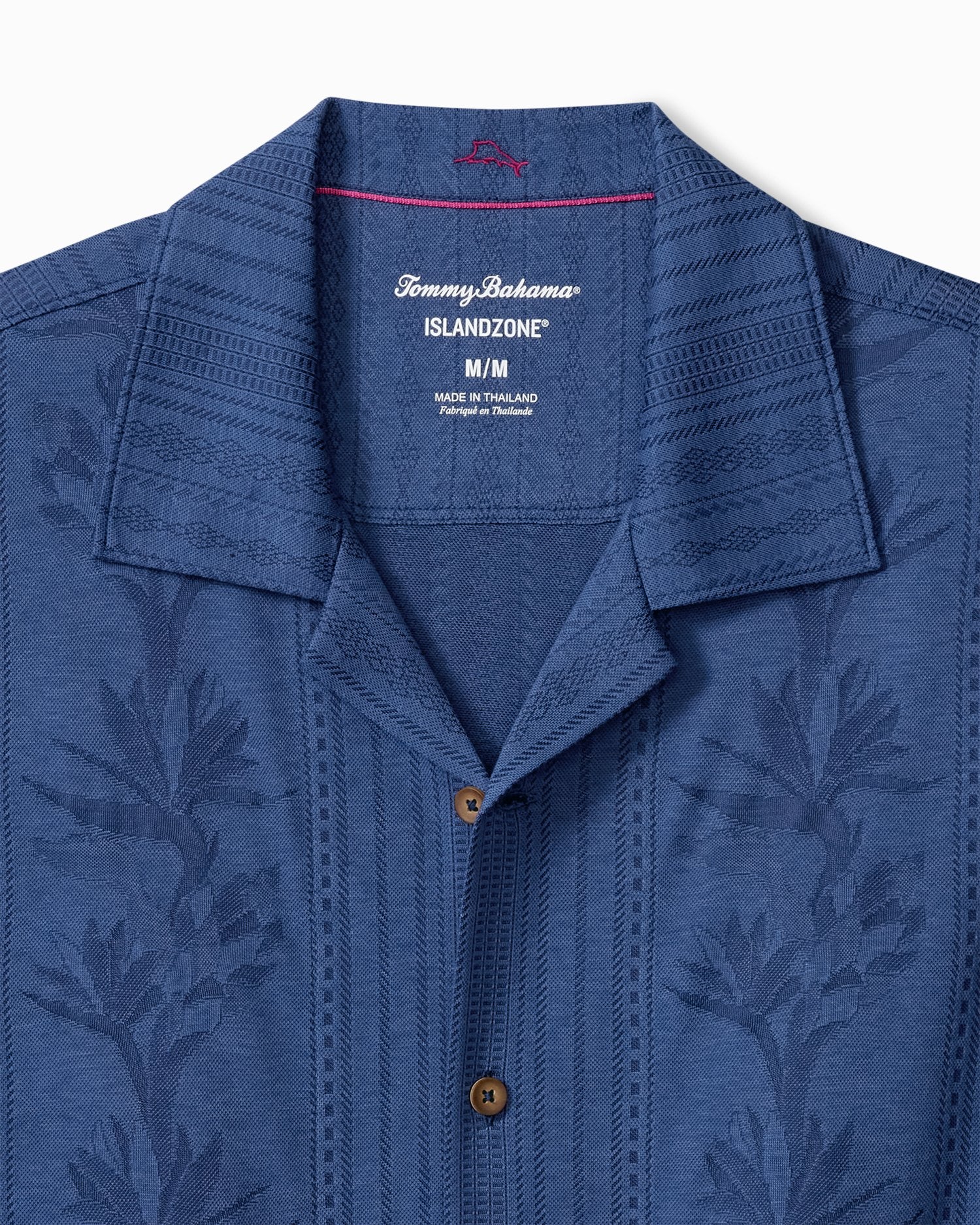 Tommy Bahama Palm Fresco Beach Border Short Sleeve Camp Shirt