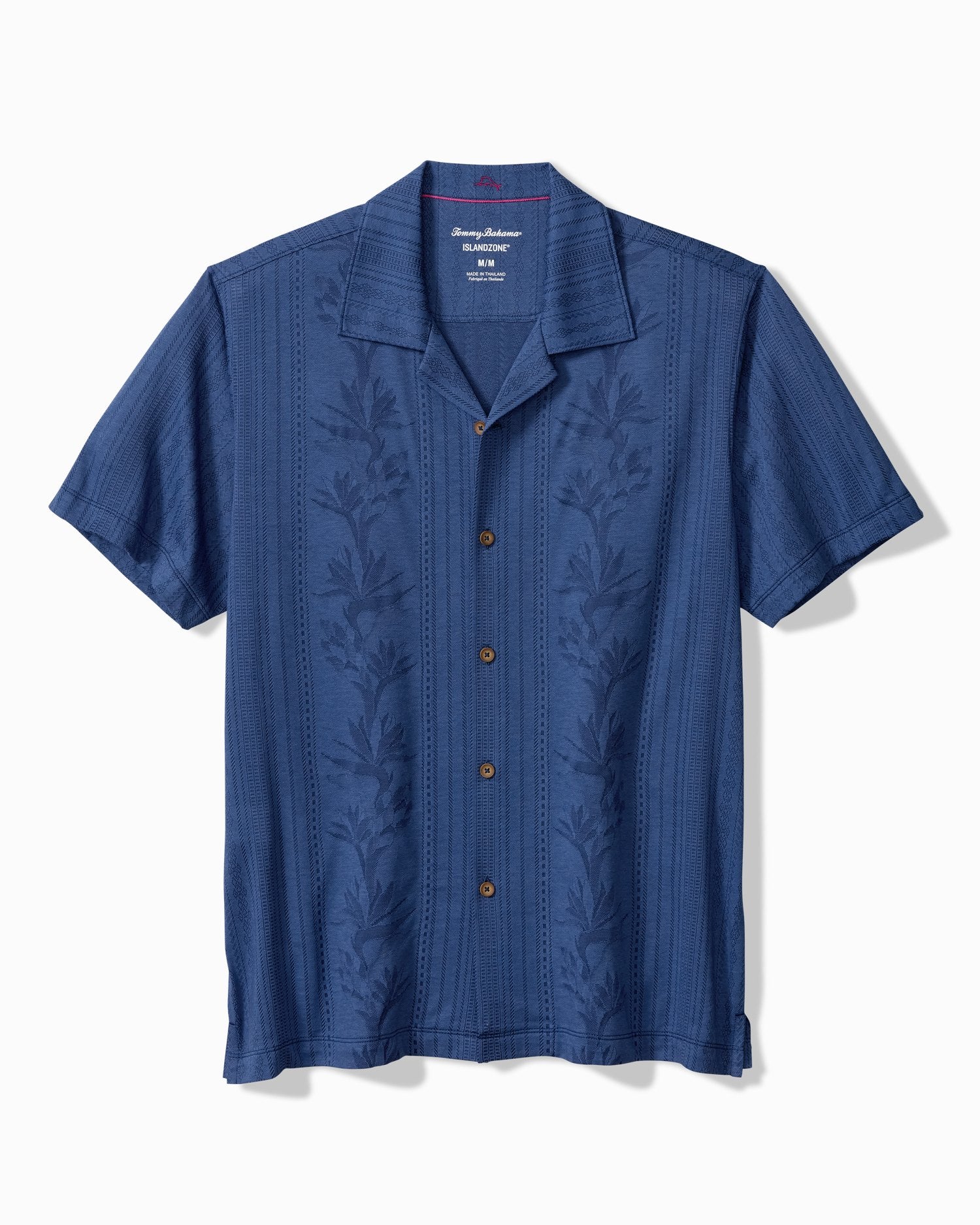 Tommy Bahama Palm Fresco Beach Border Short Sleeve Camp Shirt