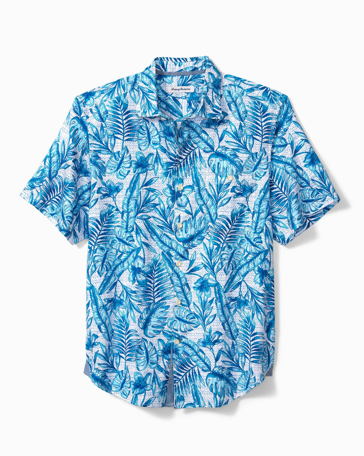 Tommy Bahama Time Flies Camp Shirt - Dockside Blue