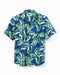 Tommy Bahama Bahama Coast Harbor Leaves IslandZone Camp Shirt Classic Blue M  023791048990
