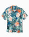 Tommy Bahama Garden of Hope and Courage Camp Shirt Blue Allure M  023791055899