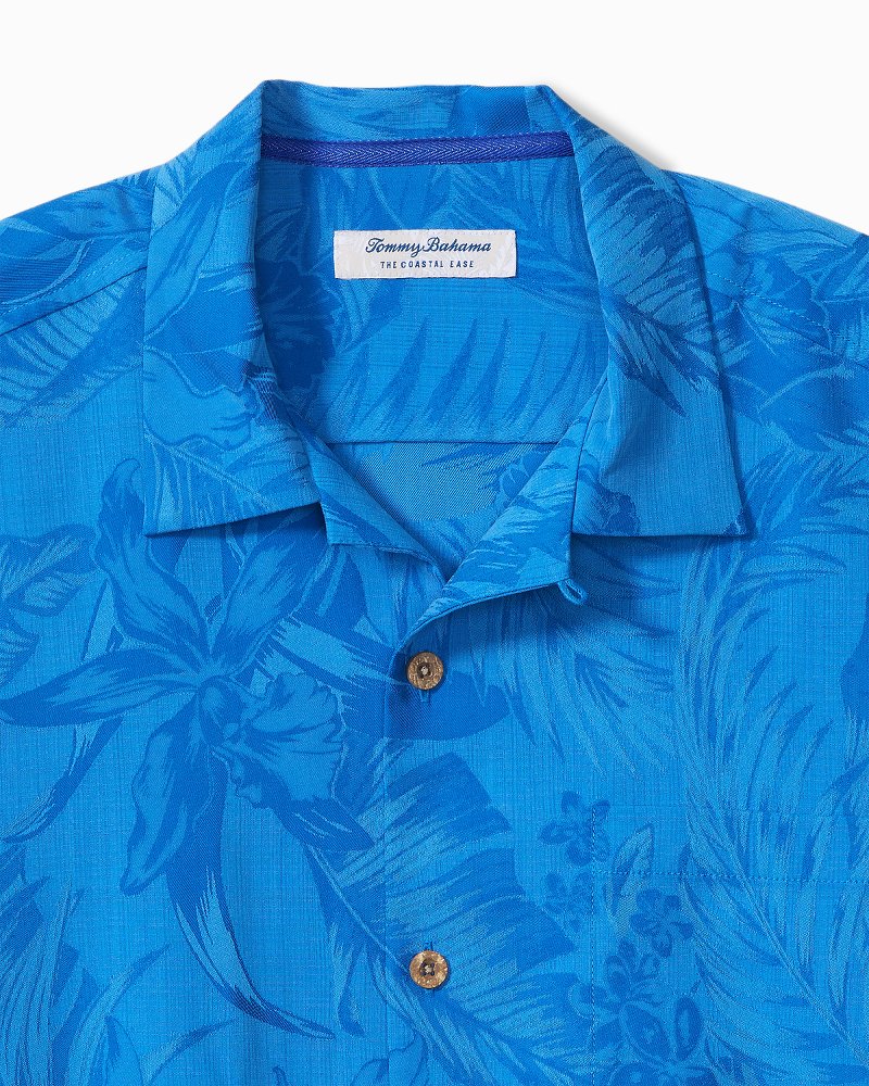 Tommy Bahama Coastal Ease Botanic Loom Short Sleeve Camp Shirt