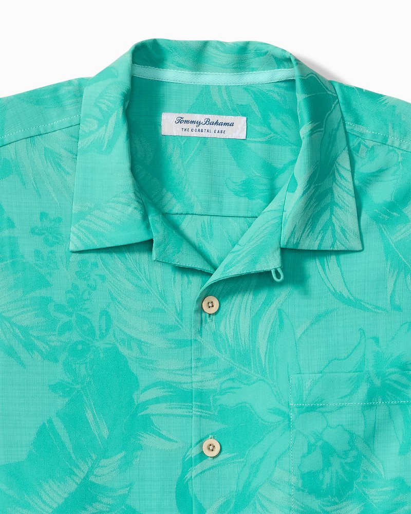 Tommy Bahama Coastal Ease Botanic Loom Short Sleeve Camp Shirt