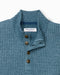 Tommy Bahama Autumn Pier Button Mock-Neck Sweater