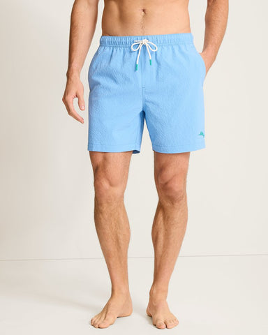 Tommy Bahama Naples Shores 6-inch Swim Trunks Big Sky Blue S 023768024422