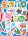eeBoo Holiday in the Woods Shiny Sticker Book