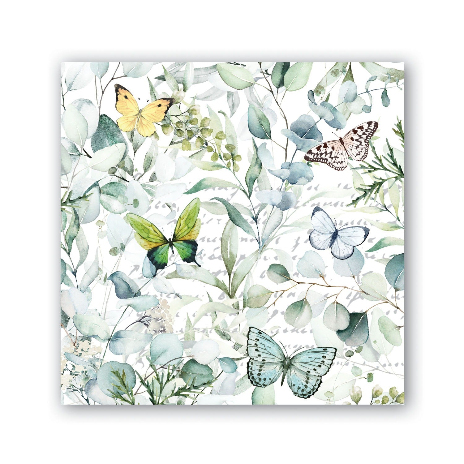 Butterfly Fields Cocktail Napkins