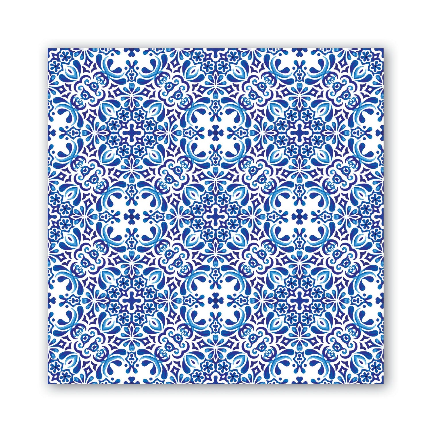 Indigo Seas Luncheon Napkins