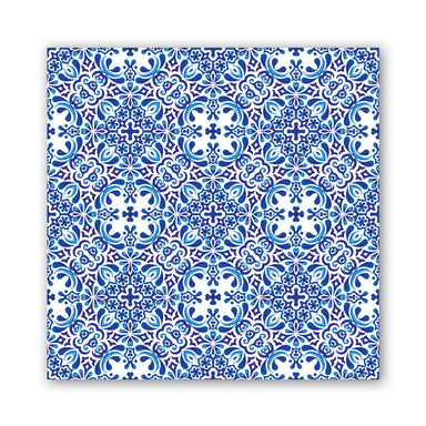 Indigo Seas Luncheon Napkins