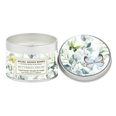 Butterfly Fields Travel Candle