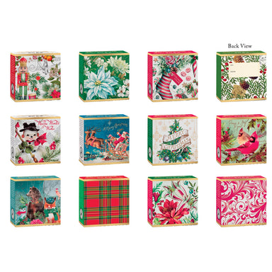 Mini Christmas Bar Soap - Single, Various Designs