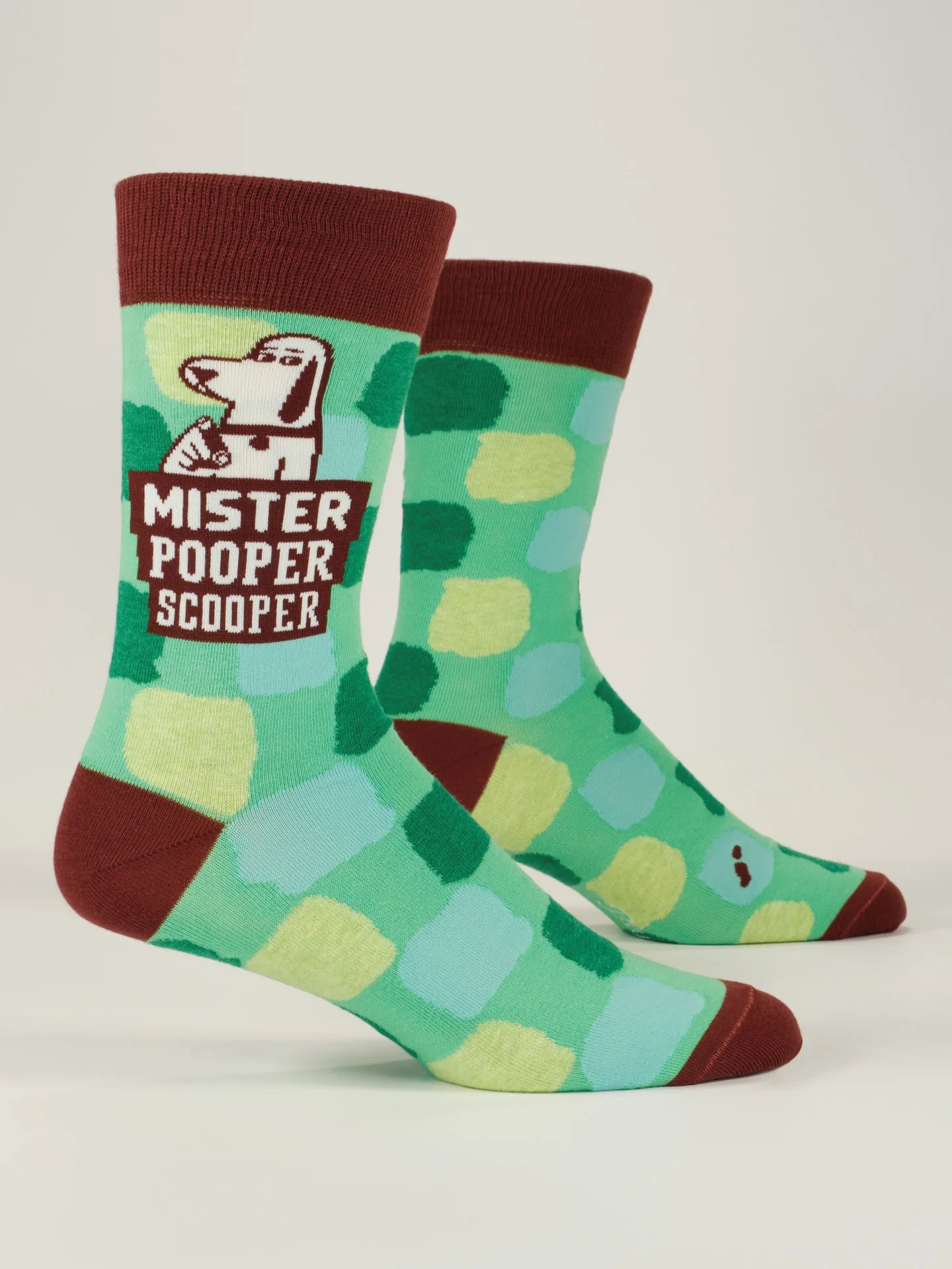 BLUQ Mister Pooper Scooper Men's Crew Socks