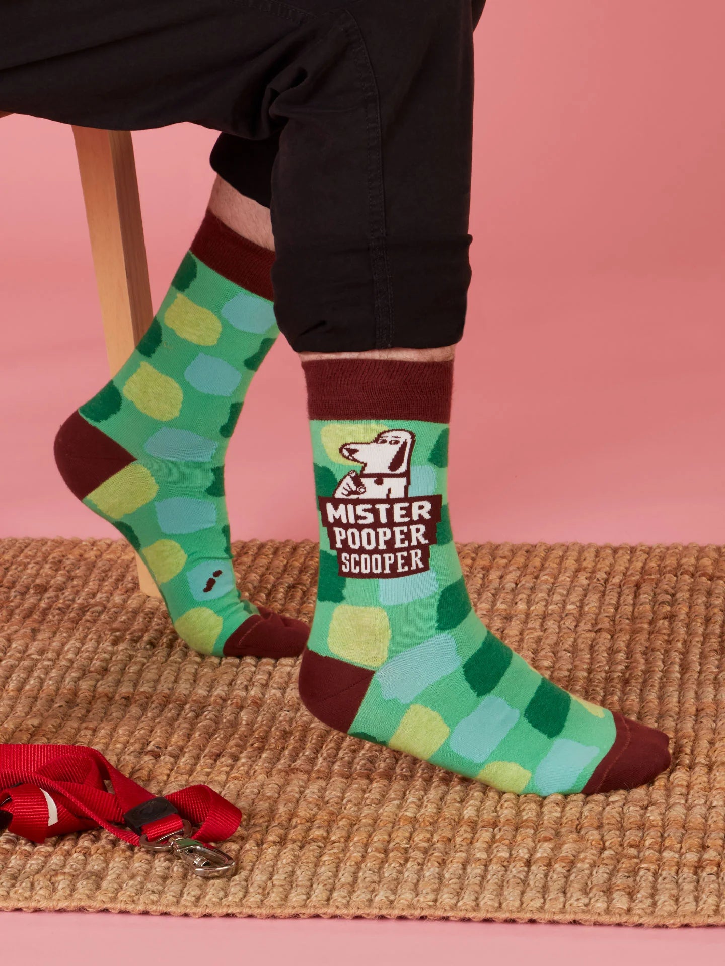BLUQ Mister Pooper Scooper Men's Crew Socks