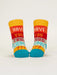BLUQ Hello I'm New Here/ Have You Ever Tried Screaming??? Baby Socks