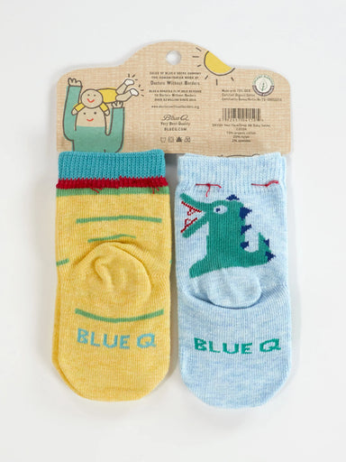 BLUQ I Love Your Face/ If You Drop Me I'll Remember Baby Socks