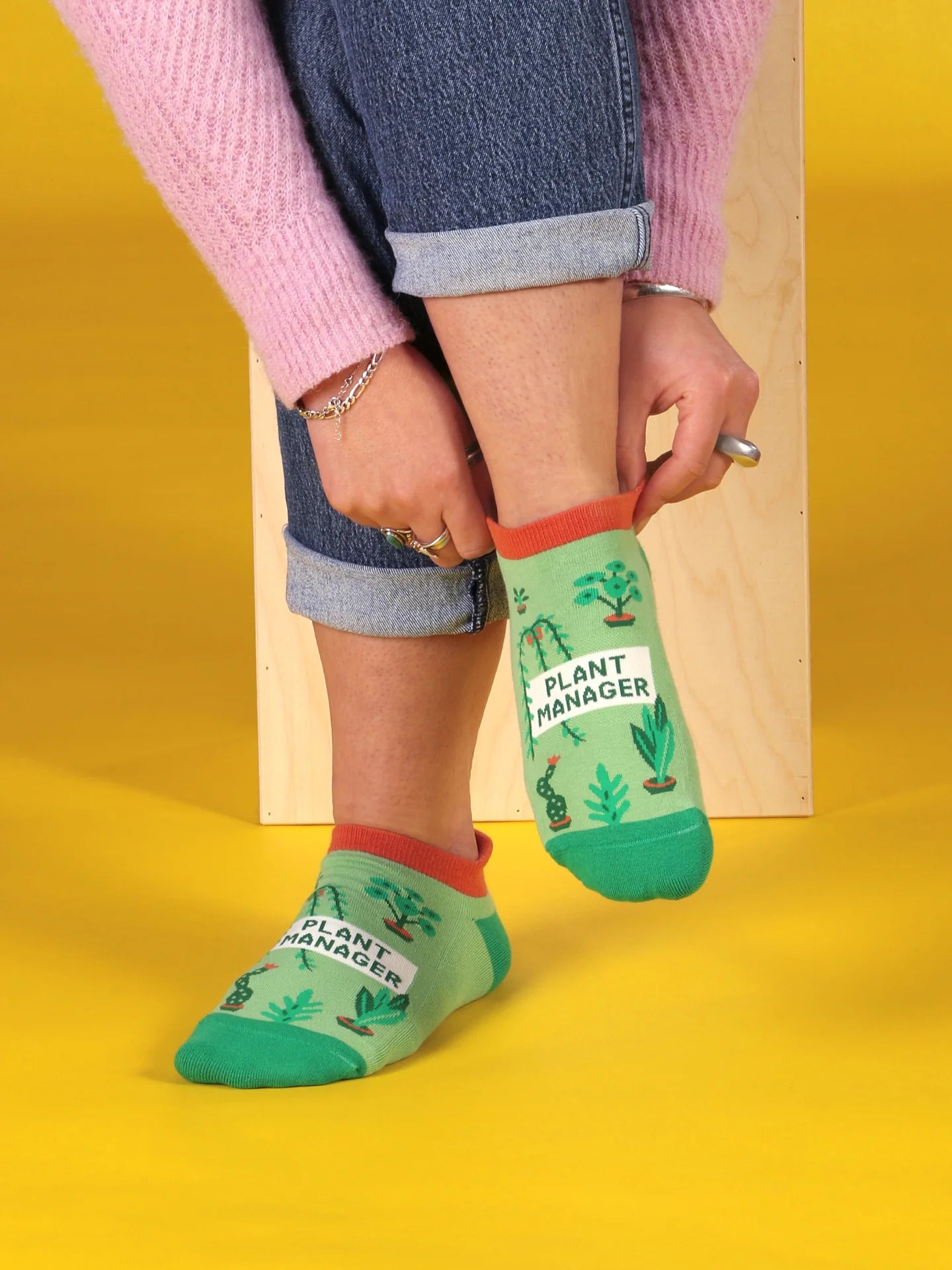 BLUQ Plant Manager Sneaker Socks (L/XL)