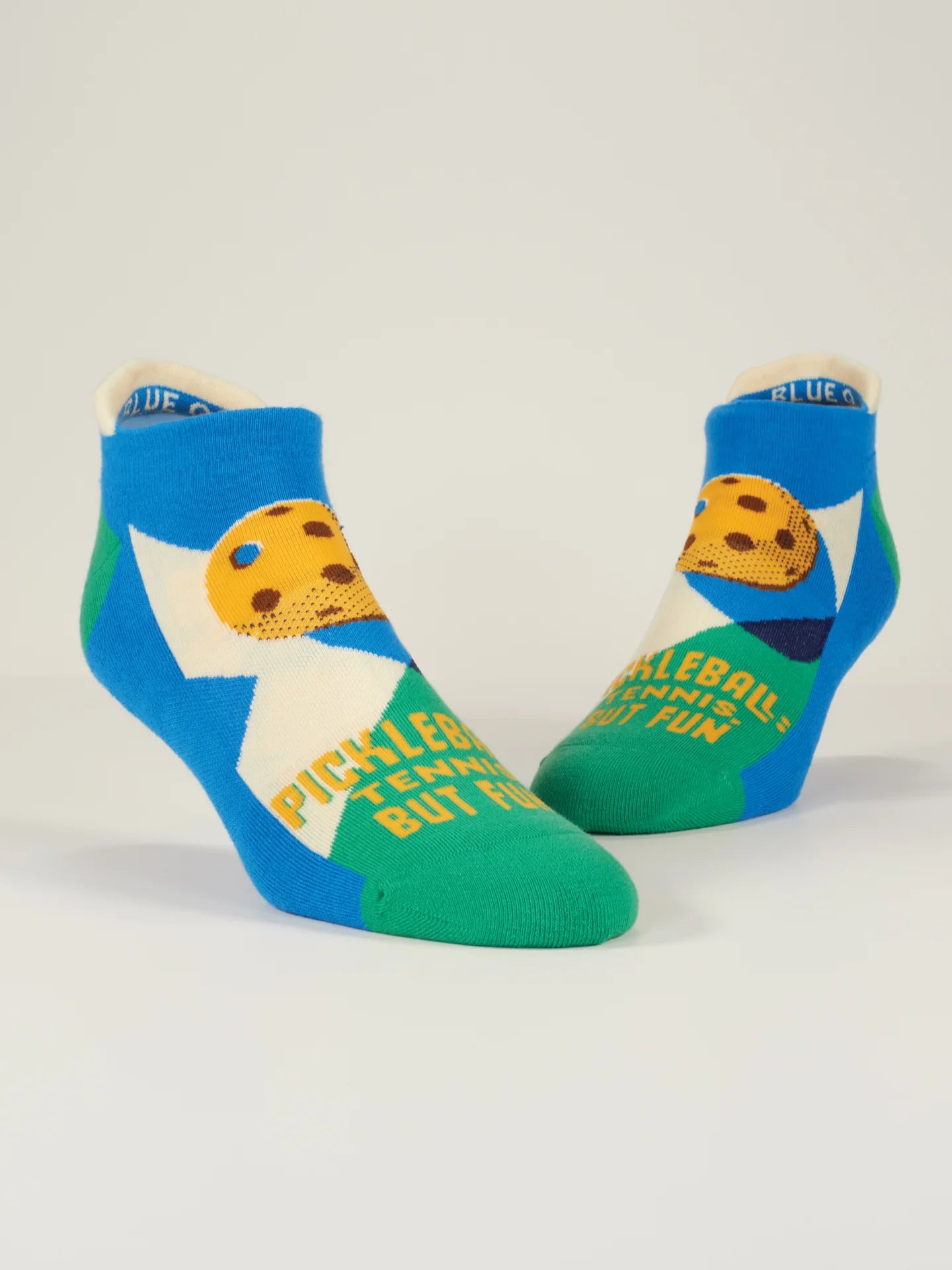 BLUQ Pickleball: Tennis, But Fun Sneaker Socks (L/XL)