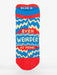 BLUQ Even Weirder At Home Sneaker Socks (L/XL)