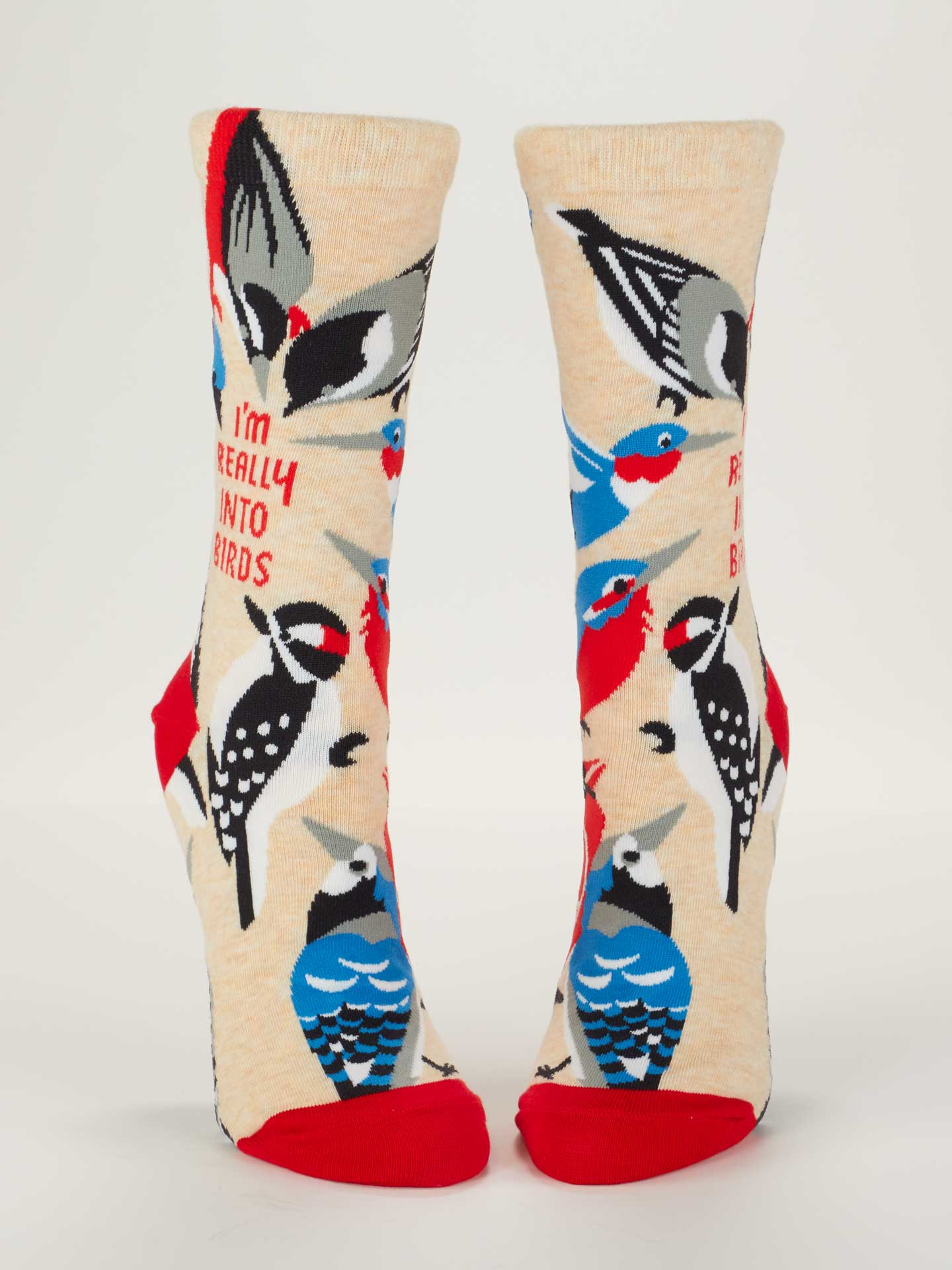 BLUQ I'm Really Into Birds Women's Crew Socks