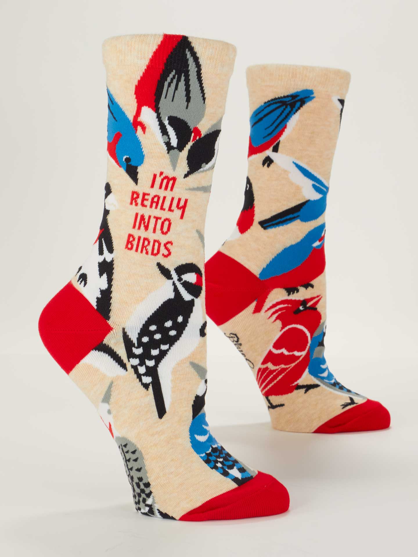 BLUQ I'm Really Into Birds Women's Crew Socks