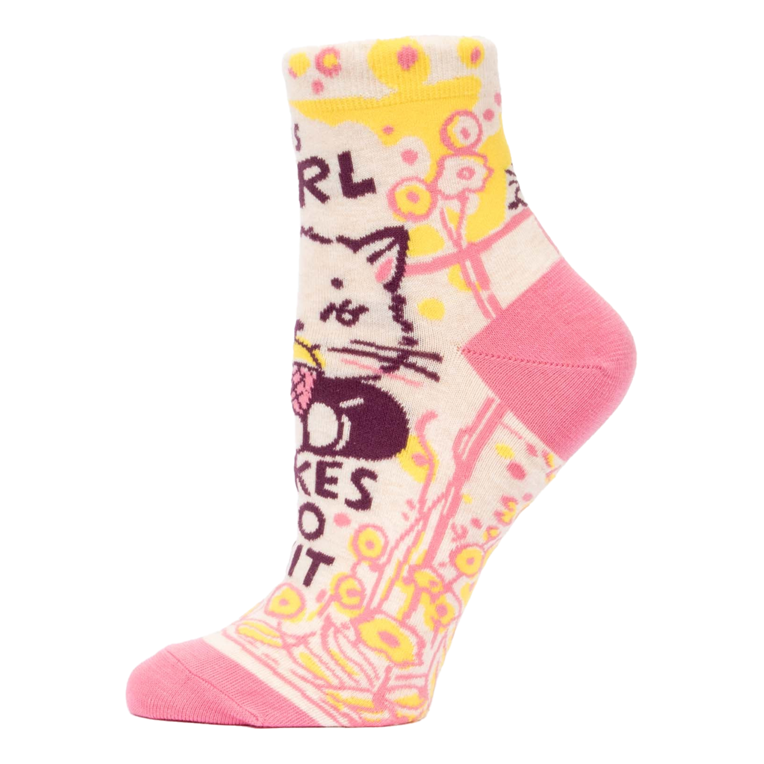 BLUQ Women's Ankle Socks - This Girl Takes No Sh*t