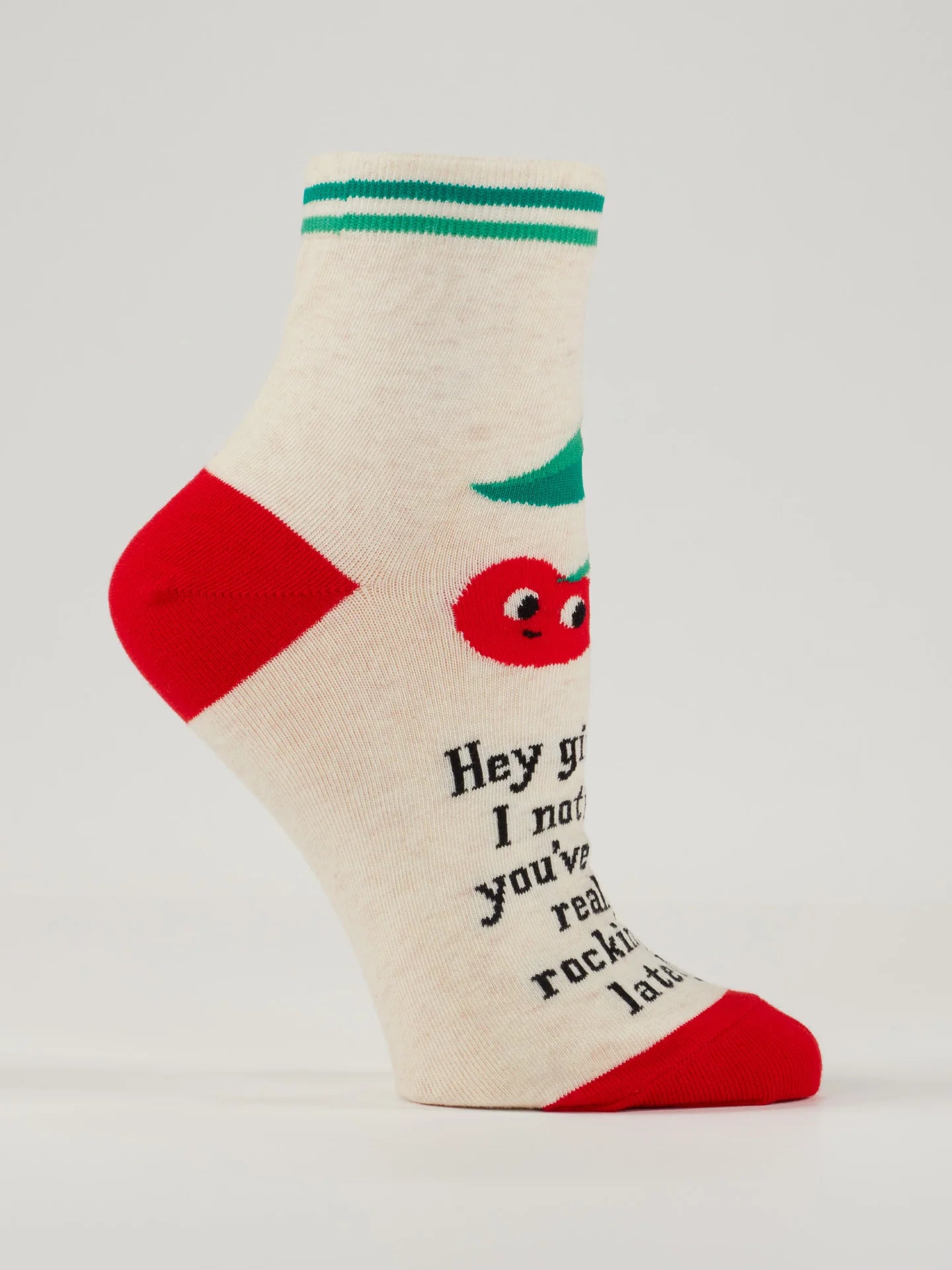 BLUQ Hey Girl Hey! I Noticed You've Been Really Rocking It Lately. Women's Ankle Socks