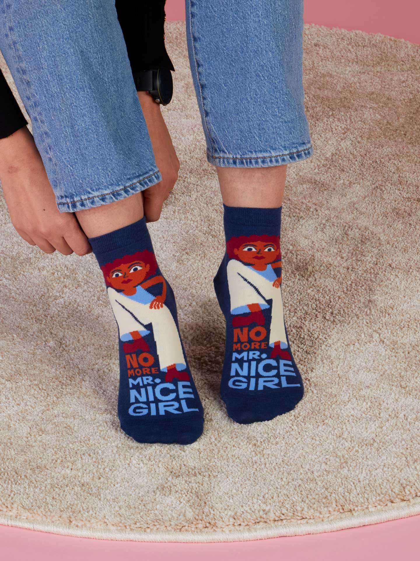 No More Mr. Nice Girl Ankle Socks