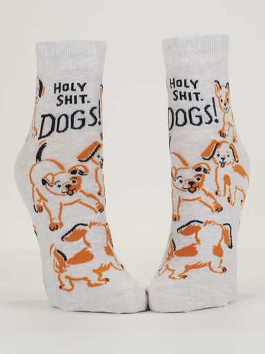 Holy Shit. Dogs! Ankle Socks