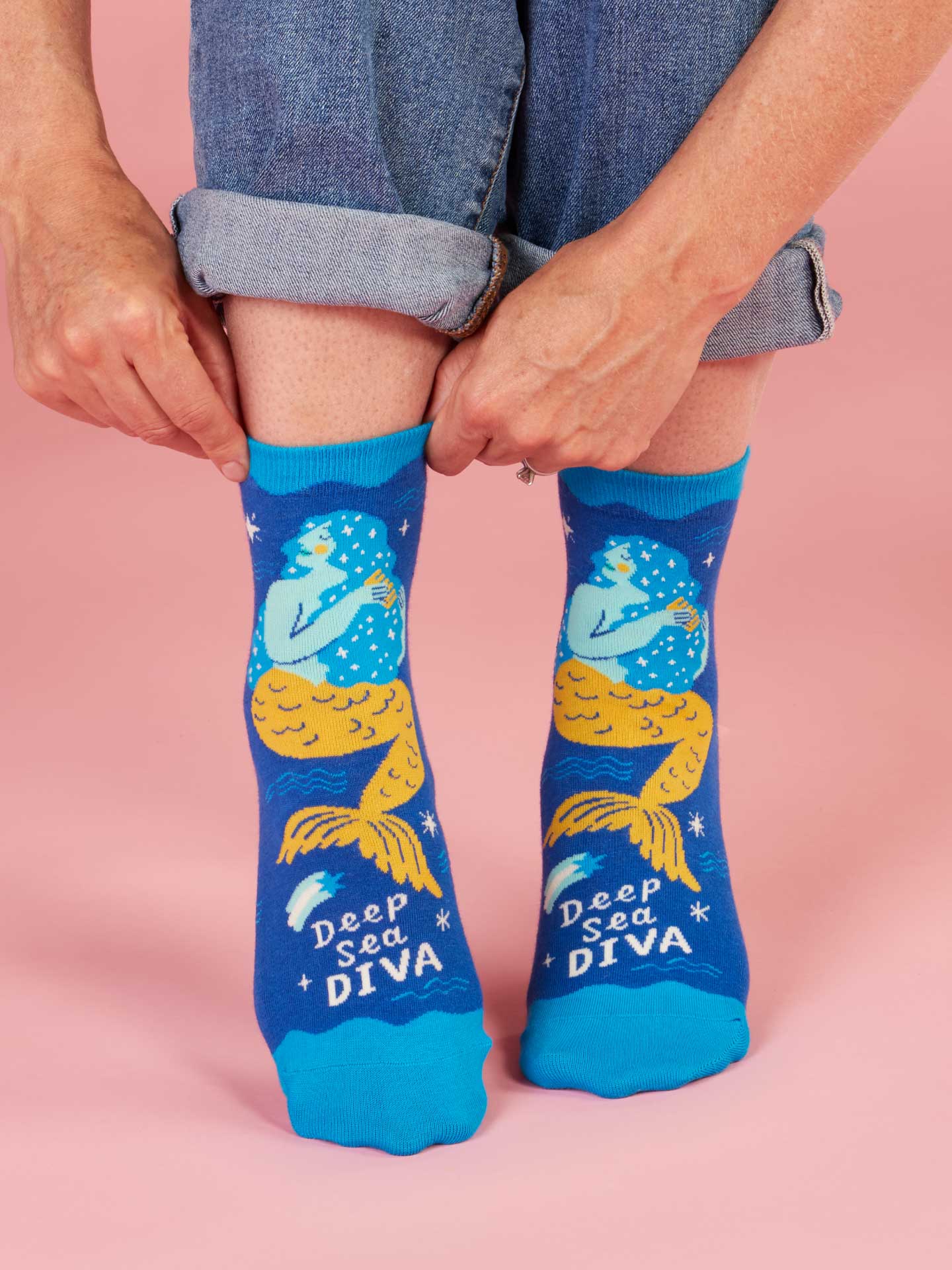 Deep Sea Diva Ankle Socks