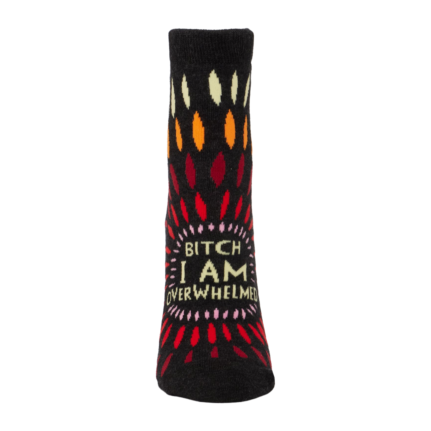 BLUEQ Womens Ankle Socks - B*tch I AM Overwhelmed
