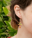 Holly Yashi Earrings - Karis Brilliant Amber    