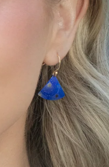 Holly Yashi Halley Earrings - Midnight Blue