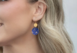 Holly Yashi Danica Earrings - Midnight Blue