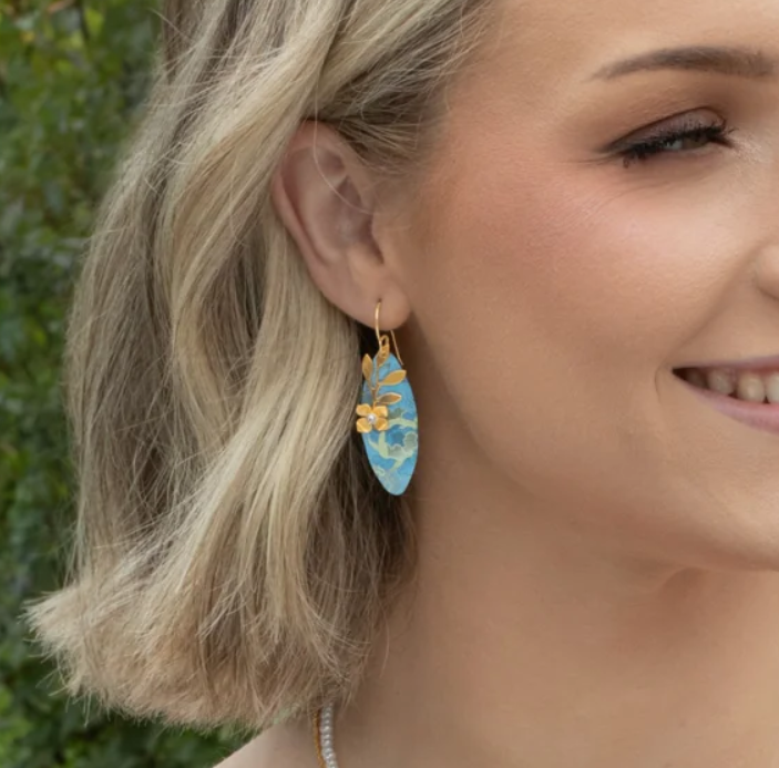 Holly Yashi Alyssa Earrings - Sky Blue