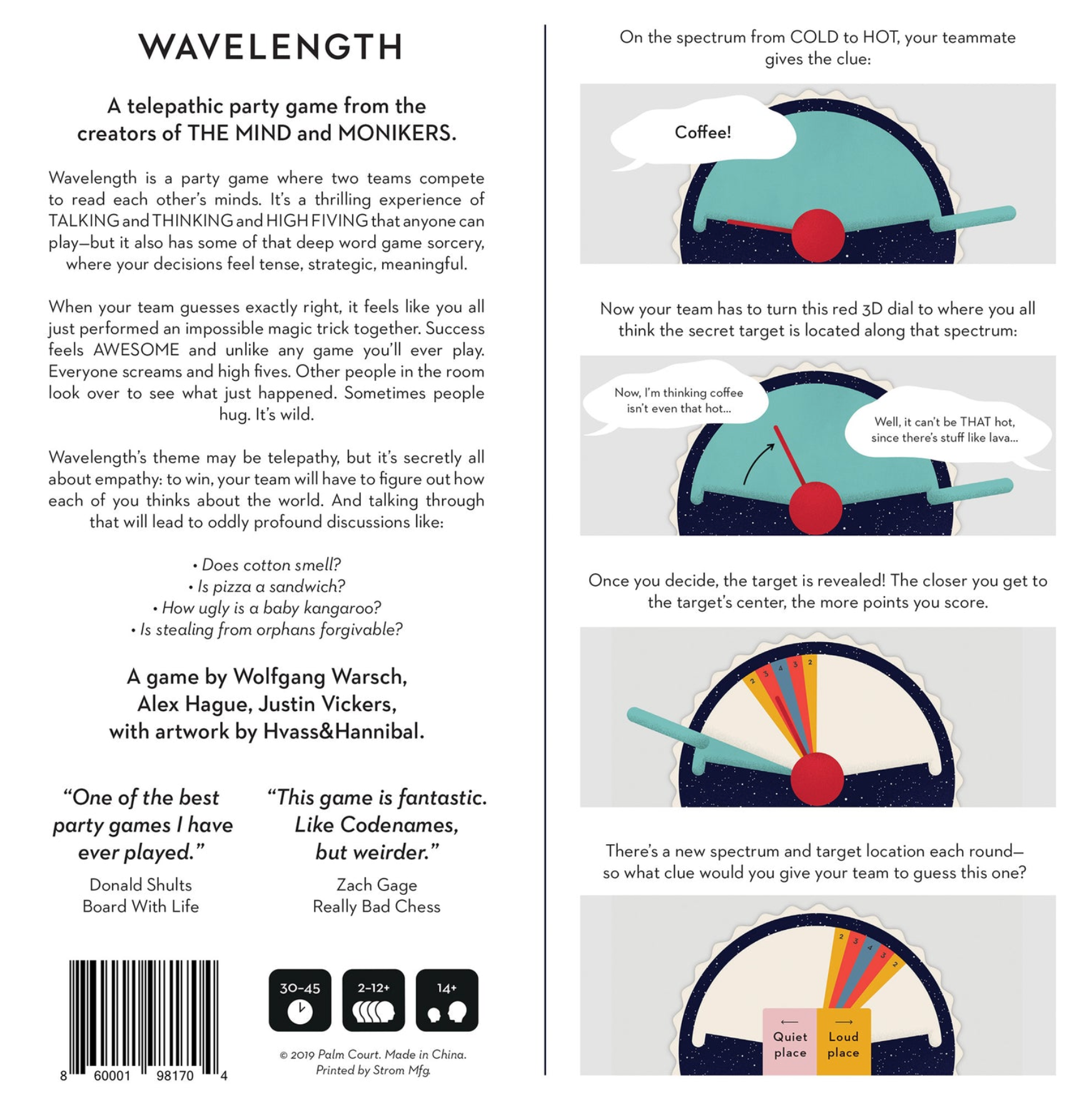 Wavelength Board Game