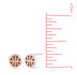 Boma Basketball Post Earrings