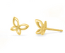 Boma 14K Gold Butterfly Post Earrings