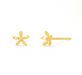 Boma 14K Gold Flower Post Earrings
