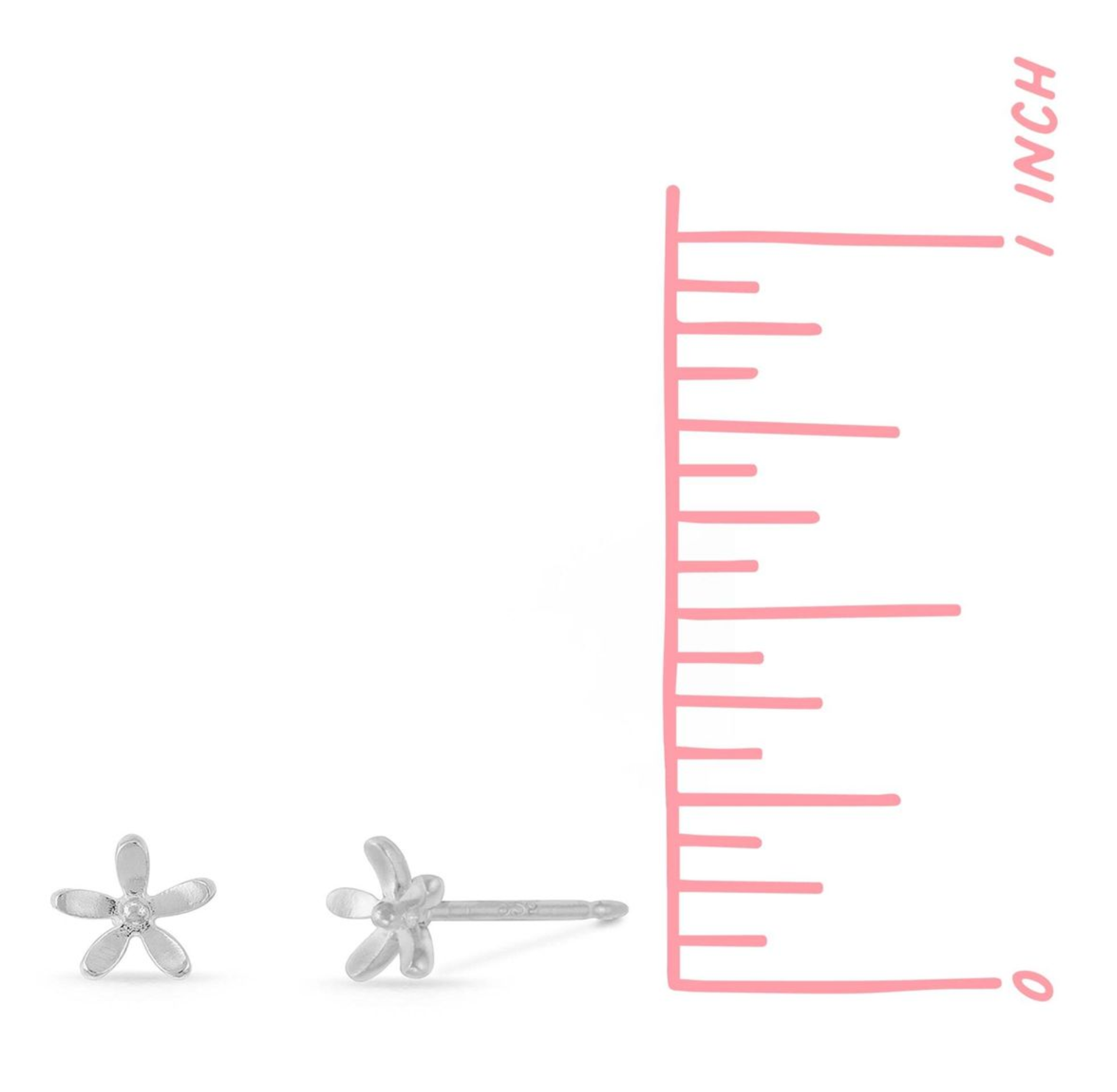 Boma 14K Gold Flower Post Earrings