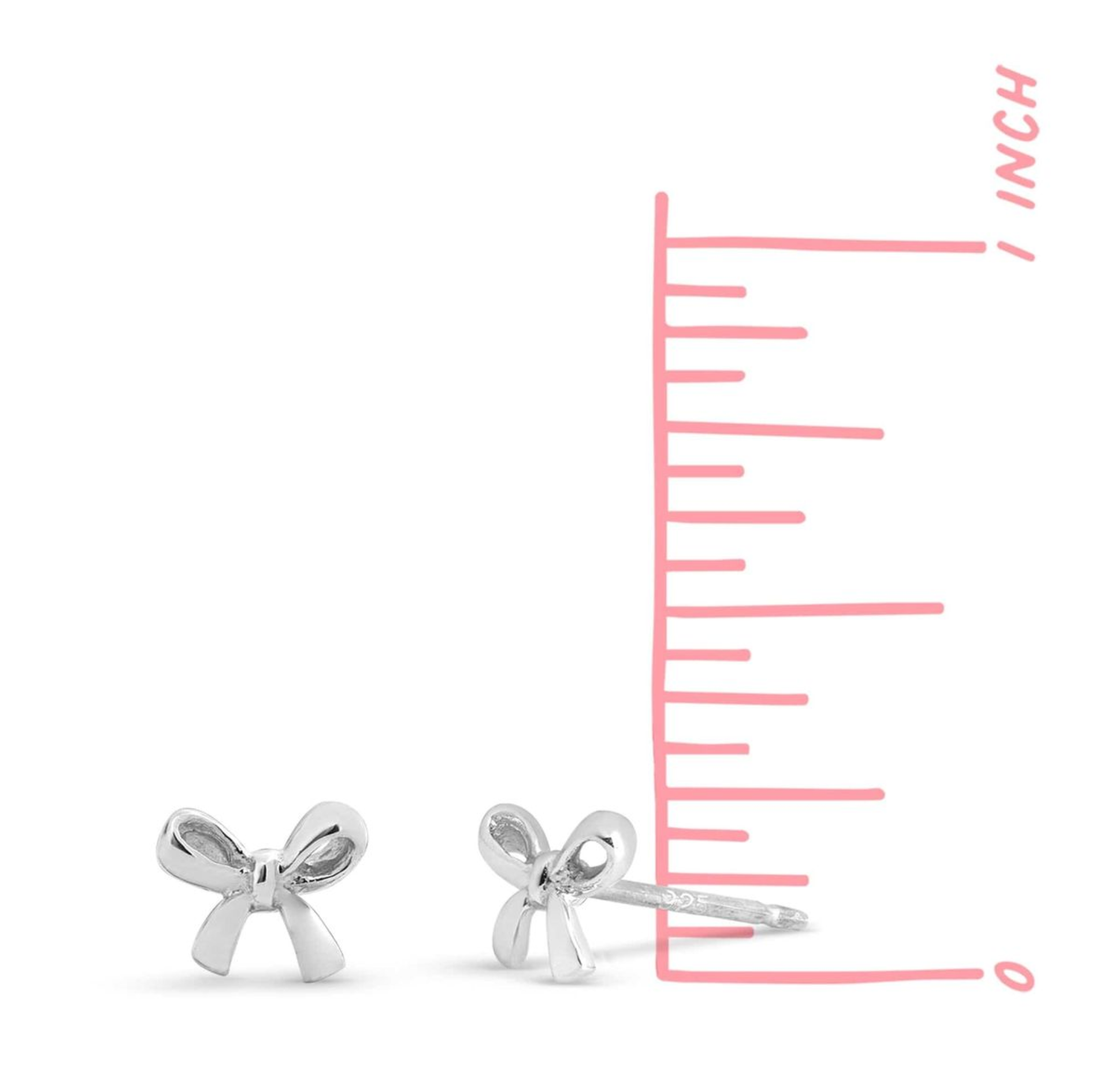 Boma 14K Gold Gift Ribbon Post Earrings