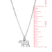 Boma Sterling Silver California Grizzly Bear Pendant Necklace