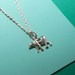 Boma Sterling Silver California Grizzly Bear Pendant Necklace