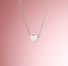 Boma Sterling Silver Sabrina Heart Pendant Necklace