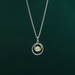 Boma Sterling Silver Pearl Orbit Necklace