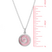 Boma Sterling Silver Mother of Pearl Maori Spiral Necklace