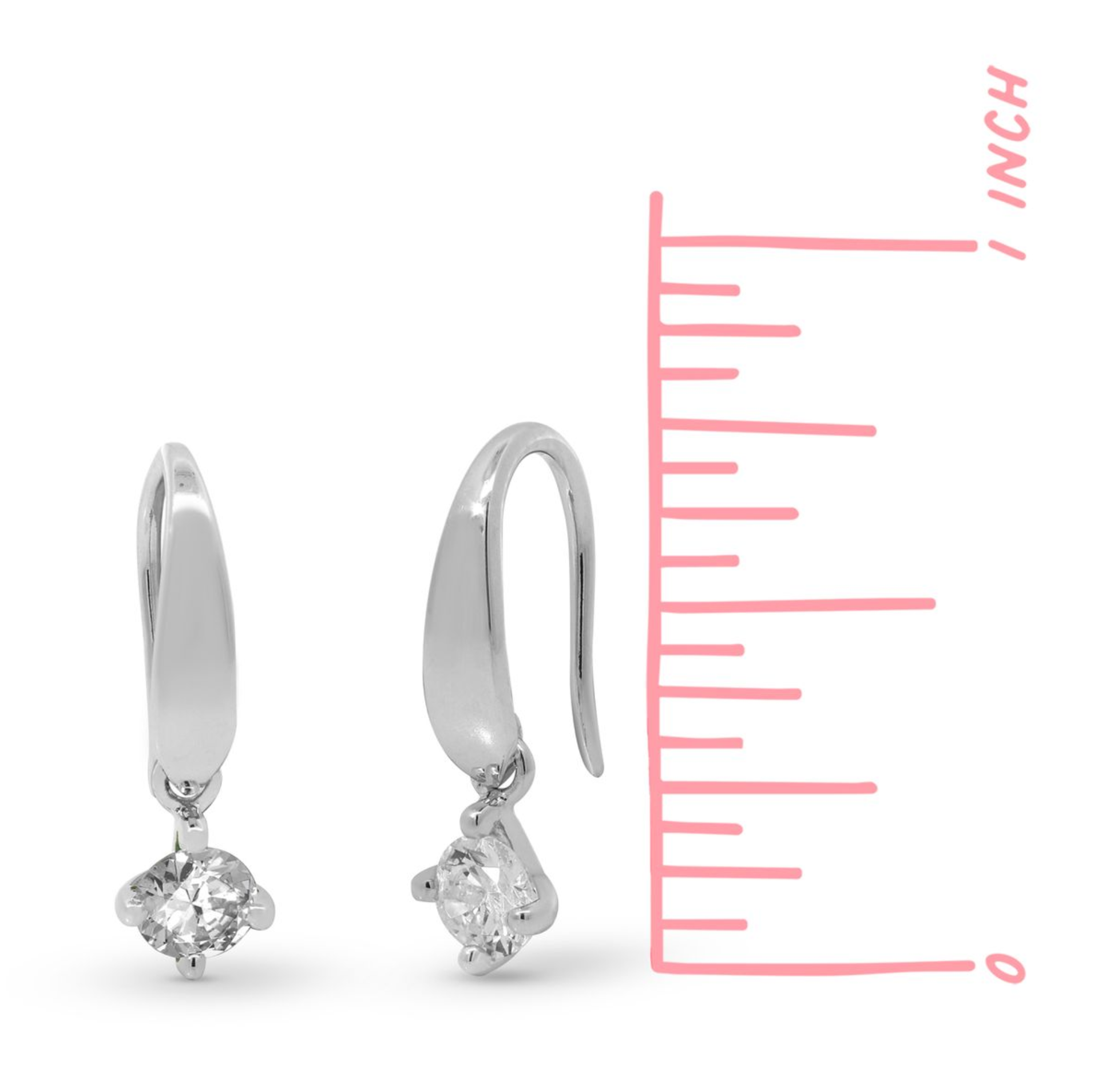 Boma Sterling Silver Aria Gemstone Open Drop with Green Amethyst Earrings