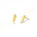 Boma 14K Gold Lightning Bolt Studs
