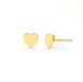 Boma 14K Gold Heart Stud Earrings